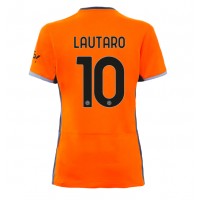 Inter Milan Lautaro Martinez #10 Rezervni Dres za Ženska 2023-24 Kratak Rukav